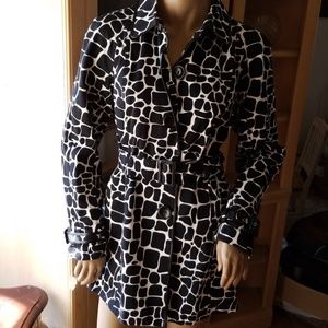 INC Animal Print classic Jacket 🦓